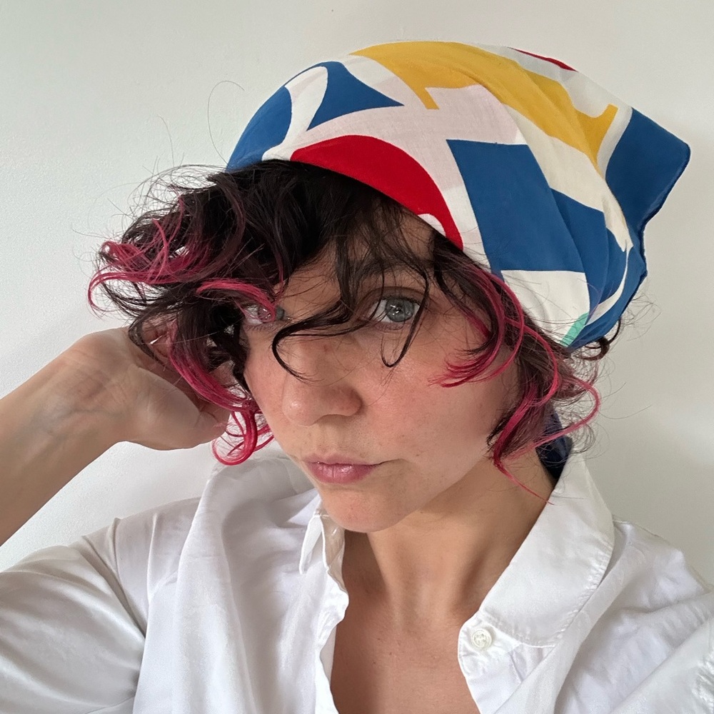 Cotton On Vibrant Geometric Scarf